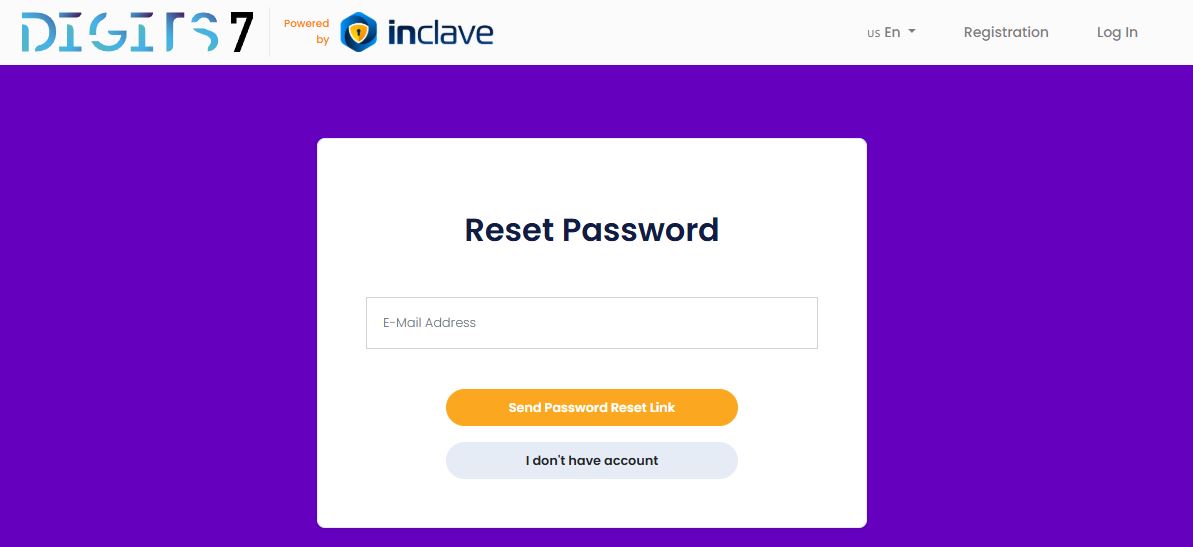 Recupera contraseña olvidada ingresando tu correo